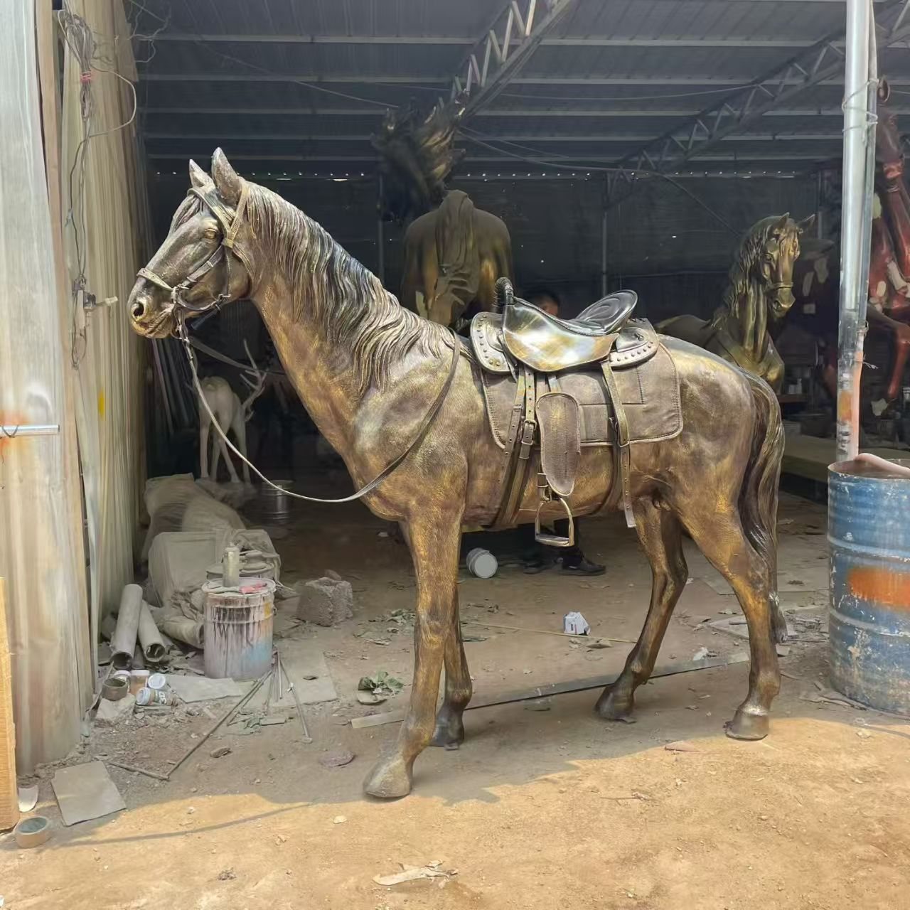 Cast Bronze Sculpture 07
