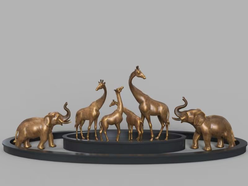 Cast Bronze Sculpture 09